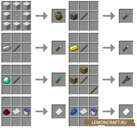 Мод на создание предметов Chisels and Bits [1.16.5] [1.12.2] [1.11.2] [1.10.2]