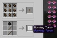 Мод на гаснущие факелы Burning Torches [1.16.5] [1.15.2] [1.14.4] [1.12.2]